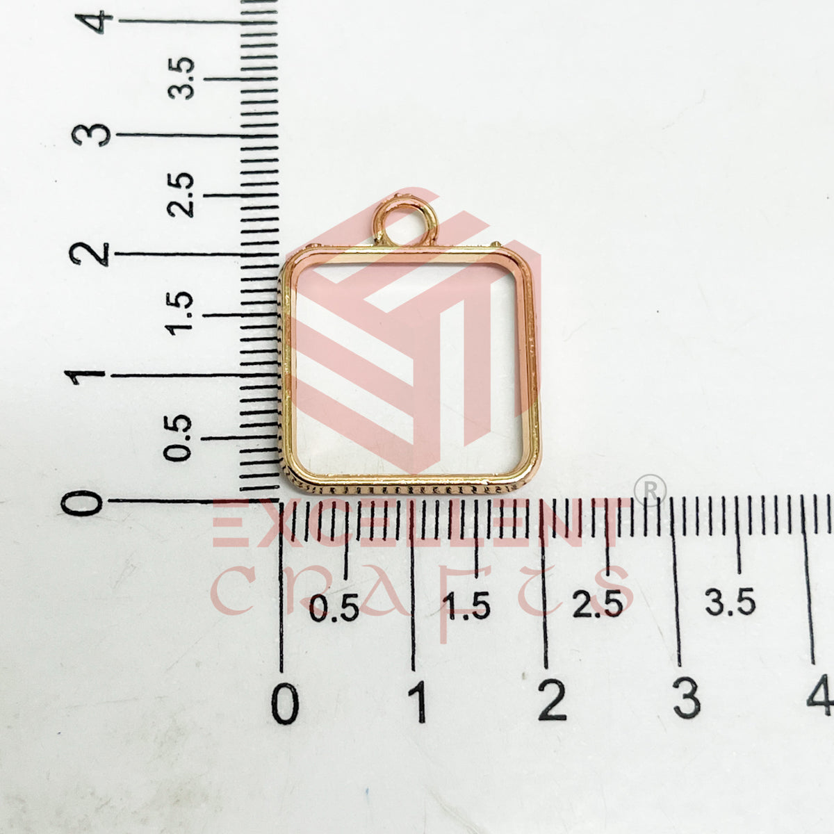 Mini Square Pendant Bezel