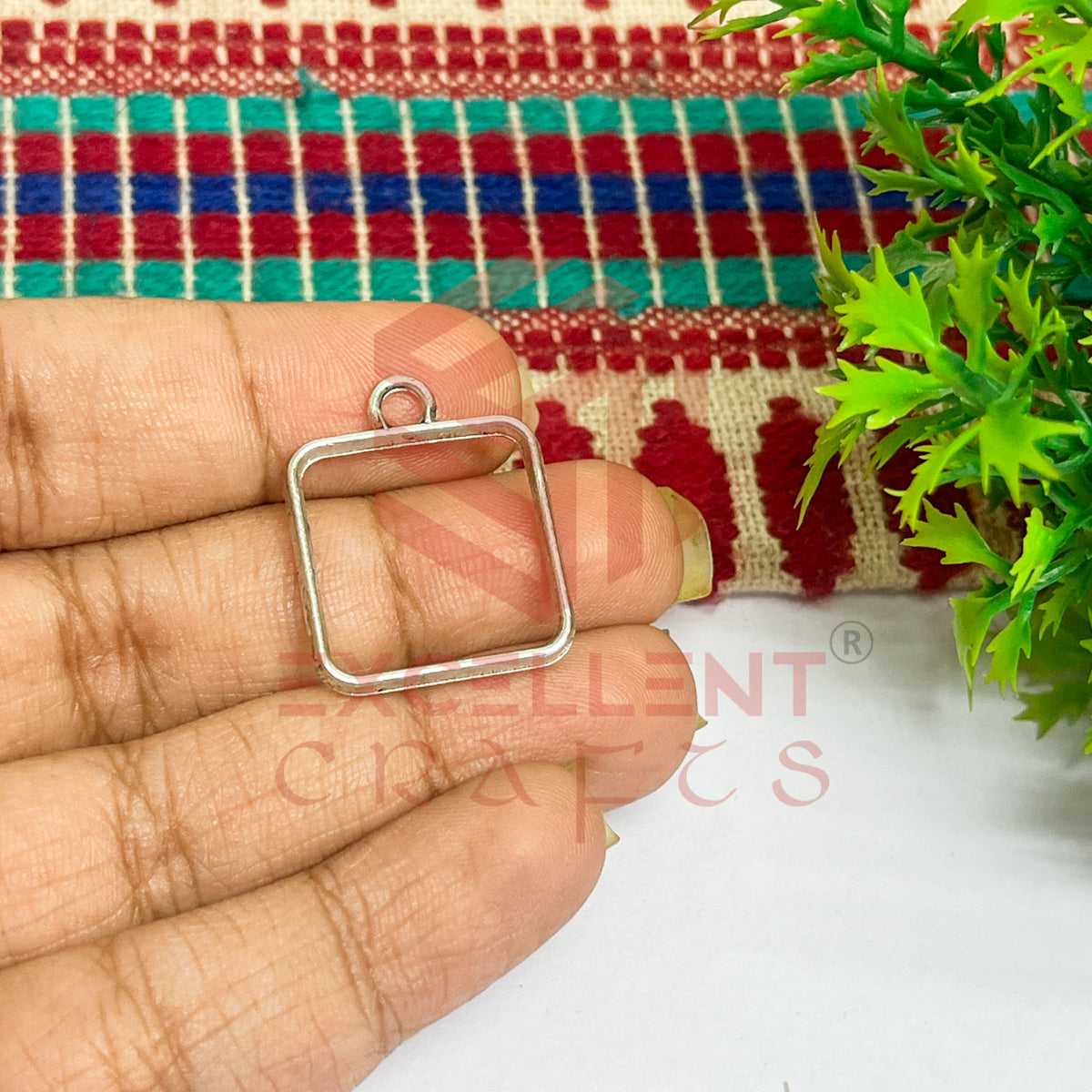 Mini Square Pendant Bezel