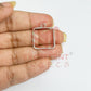 Mini Square Pendant Bezel