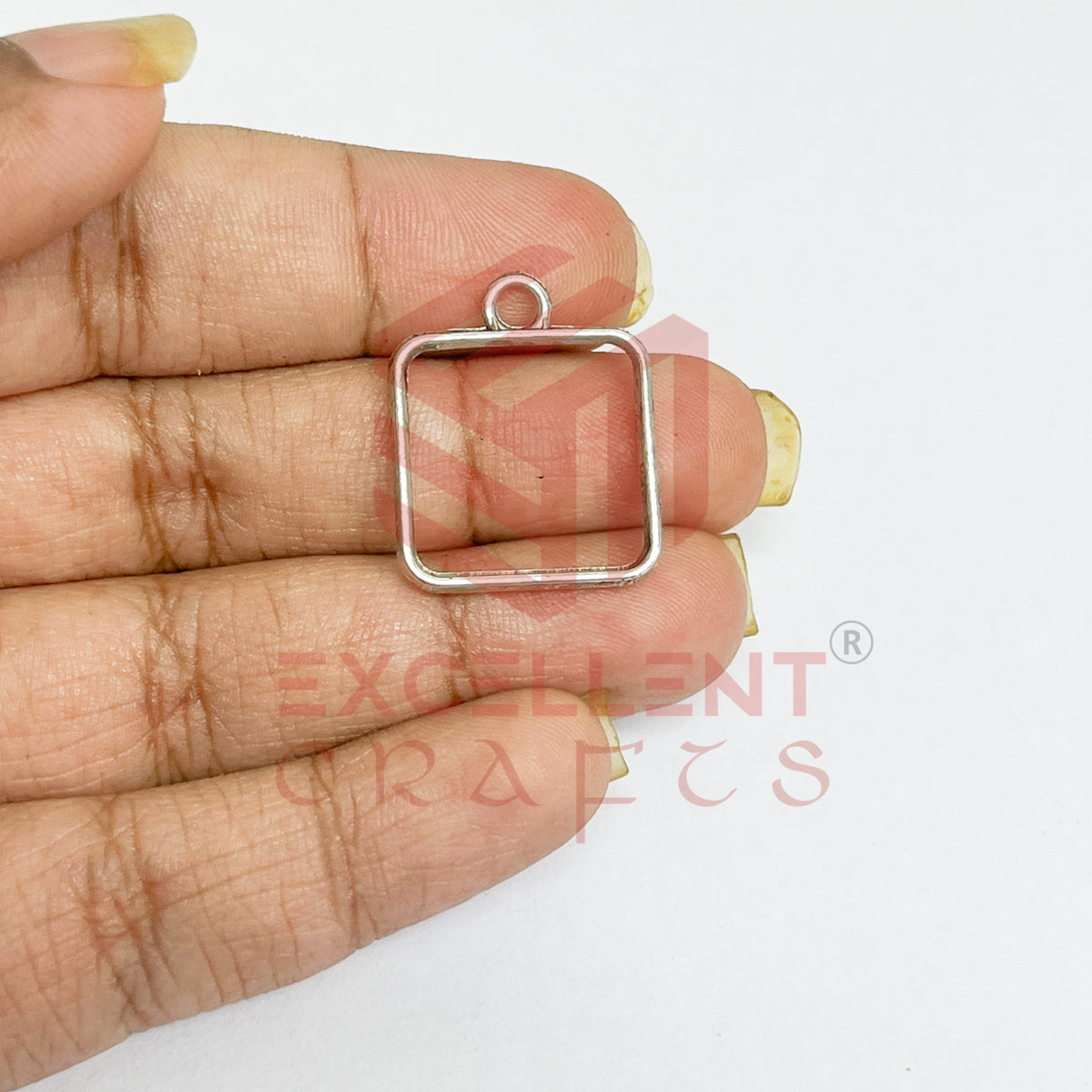 Mini Square Pendant Bezel