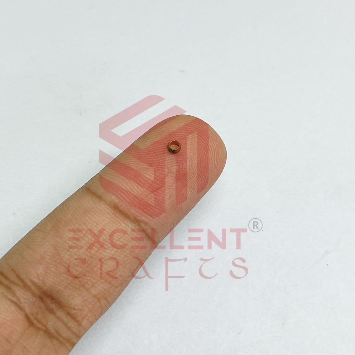 2.5mm Brass Crimp Beads-100 Pcs Pack