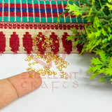 2.5mm Brass Crimp Beads-100 Pcs Pack