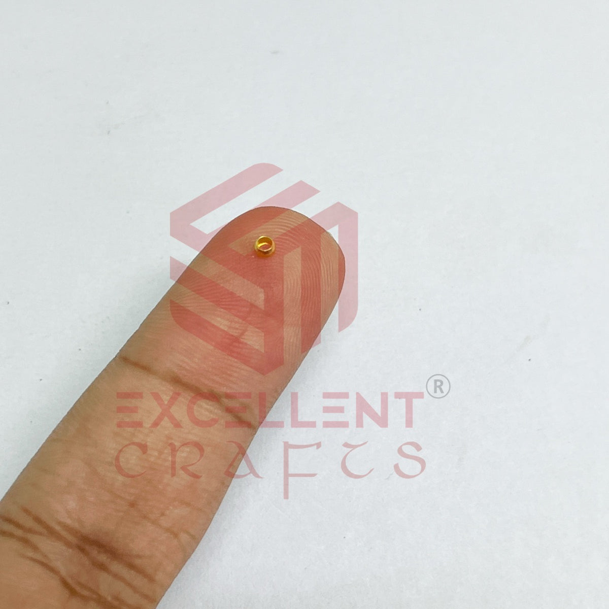 2.5mm Brass Crimp Beads-100 Pcs Pack