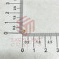 2.5mm Brass Crimp Beads-100 Pcs Pack