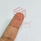 2.5mm Brass Crimp Beads-100 Pcs Pack