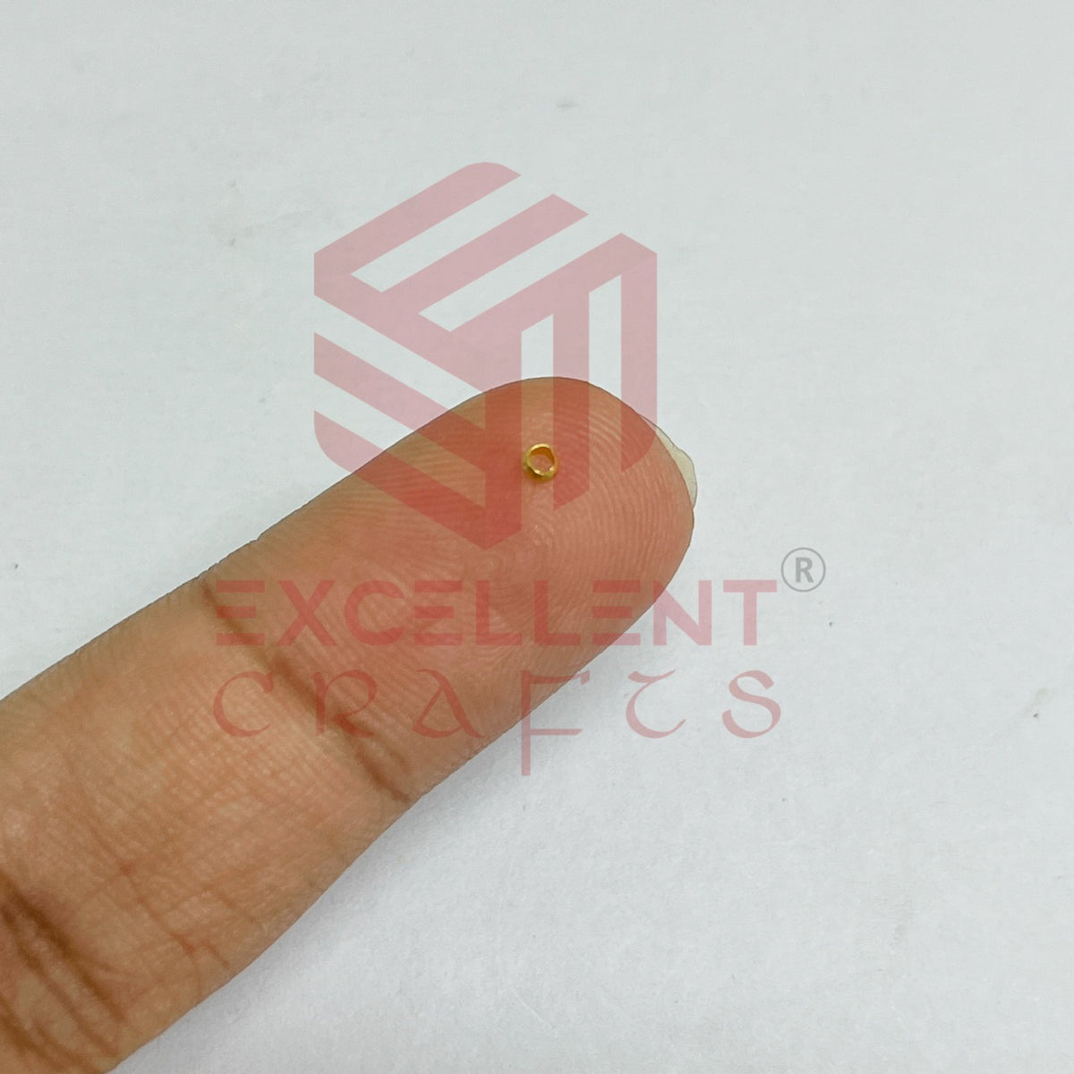 2mm Brass Crimp Beads-100 Pcs Pack