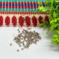 3mm Brass Crimp Beads-100 Pcs Pack