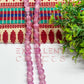 8mm Purple Color Round Crackle Beads