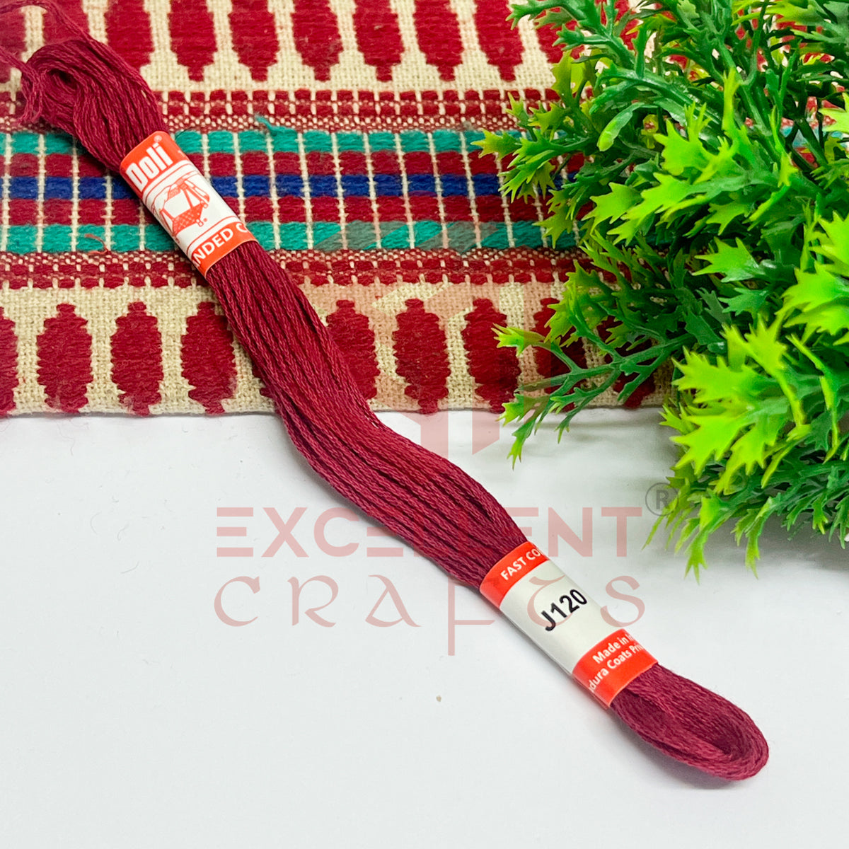 Doli Cotton Thread Shade No.-J120 (1 Bunch)