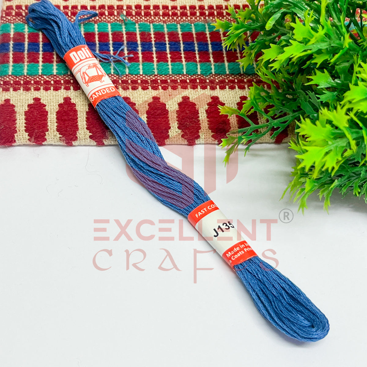 Doli Cotton Thread Shade No.-J135(1 Bunch)