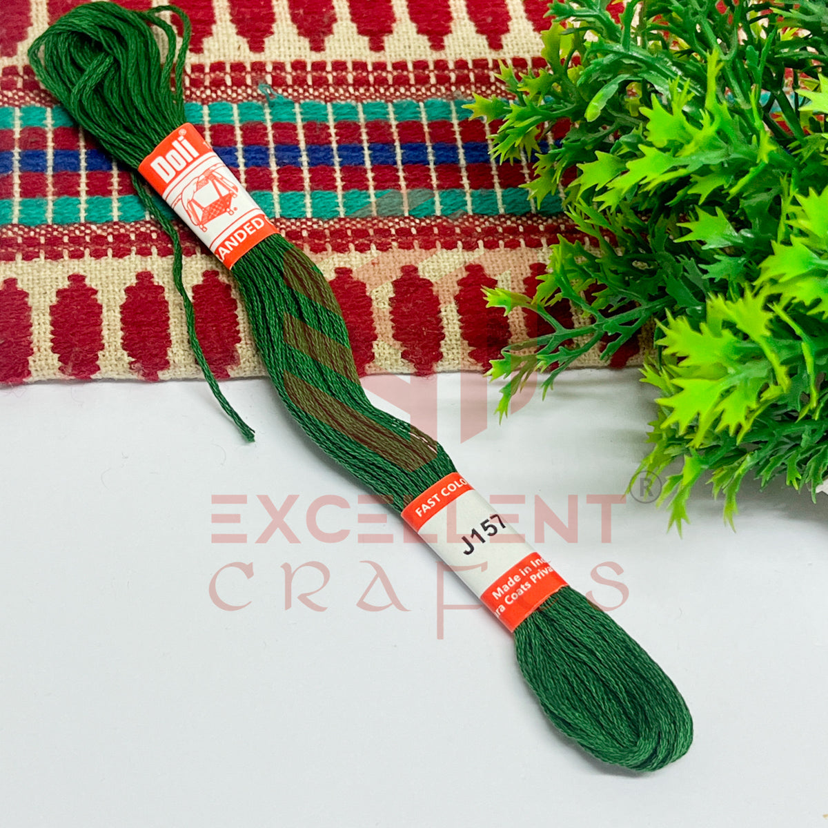 Doli Cotton Thread Shade No.-J157 (1 Bunch)