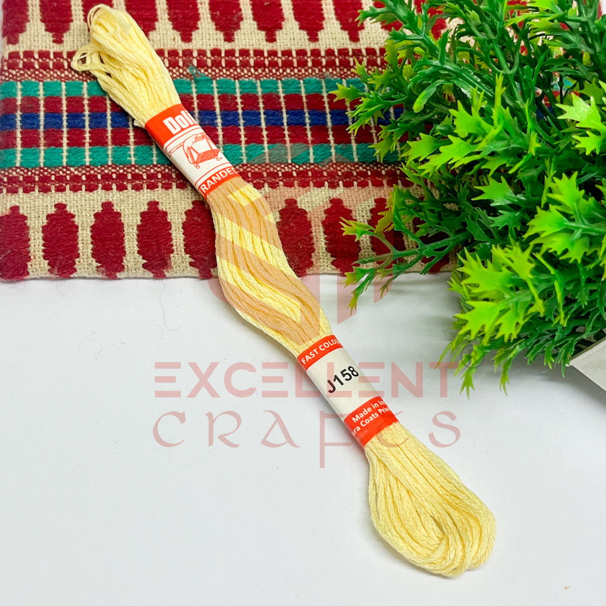 Doli Cotton Thread Shade No.-J158 (1 Bunch)