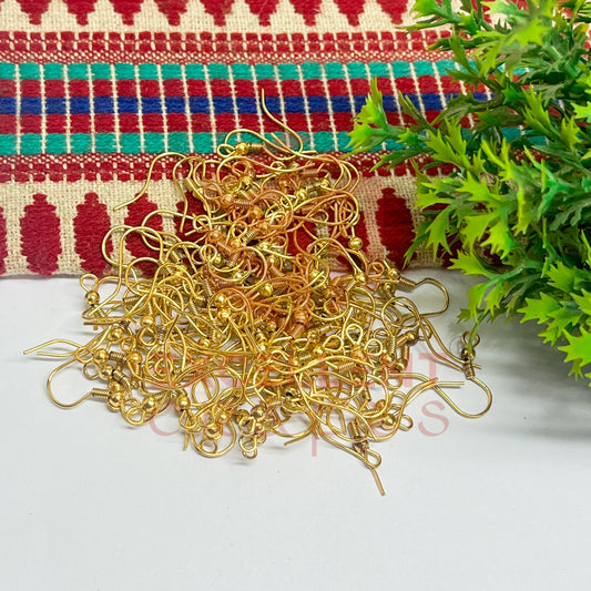 Fish Hooks  for Earrings - 100Pcs
