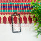 Long Rectangle Shape Geometric Texture Pendant Bezel