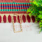 Long Rectangle Shape Geometric Texture Pendant Bezel