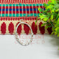 Oval Shape Geometric Texture Pendant Bezel