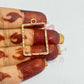 Rectangle Shape Geometric Texture Pendant Bezel