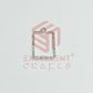 Rectangle Shape Geometric Texture Pendant Bezel