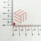 3x5mm Teardop Shape Glass Kundan Stones-100 Pcs