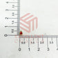3x5mm Teardop Shape Glass Kundan Stones-100 Pcs