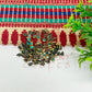 3x5mm Teardop Shape Glass Kundan Stones-100 Pcs