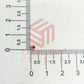 3mm Round Shape Glass Kundan Stones-100 Pcs