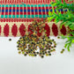 3mm Round Shape Glass Kundan Stones-100 Pcs