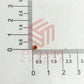 3mm Round Shape Glass Kundan Stones-100 Pcs