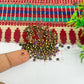 3mm Round Shape Glass Kundan Stones-100 Pcs