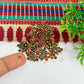 3mm Round Shape Glass Kundan Stones-100 Pcs