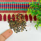 3mm Round Shape Glass Kundan Stones-100 Pcs