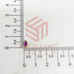 3x6mm Eye Shape Glass Kundan Stones-100 Pcs