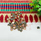 4x4mm Square Shape Glass Kundan Stones-100 Pcs