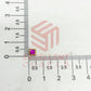 4x4mm Square Shape Glass Kundan Stones-100 Pcs