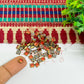 4x4mm Square Shape Glass Kundan Stones-100 Pcs