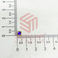 4x4mm Square Shape Glass Kundan Stones-100 Pcs