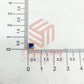 4x4mm Square Shape Glass Kundan Stones-100 Pcs