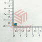 4x4mm Square Shape Glass Kundan Stones-100 Pcs