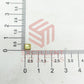 4x4mm Square Shape Glass Kundan Stones-100 Pcs