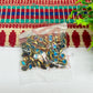 4x6mm Drop Shape Glass Kundan Stones-100 Pcs