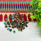 4x6mm Drop Shape Glass Kundan Stones-100 Pcs
