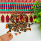 4x6mm Drop Shape Glass Kundan Stones-100 Pcs