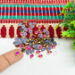 4x6mm Drop Shape Glass Kundan Stones-100 Pcs