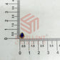 4x6mm Drop Shape Glass Kundan Stones-100 Pcs