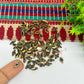 4x8mm Diamond Shape Glass Kundan Stones-100 Pcs