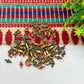 4x8mm Diamond Shape Glass Kundan Stones-100 Pcs