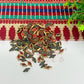 4x8mm Diamond Shape Glass Kundan Stones-100 Pcs