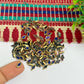 4x8mm Diamond Shape Glass Kundan Stones-100 Pcs