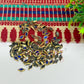 4x8mm Diamond Shape Glass Kundan Stones-100 Pcs