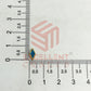 4x8mm Diamond Shape Glass Kundan Stones-100 Pcs